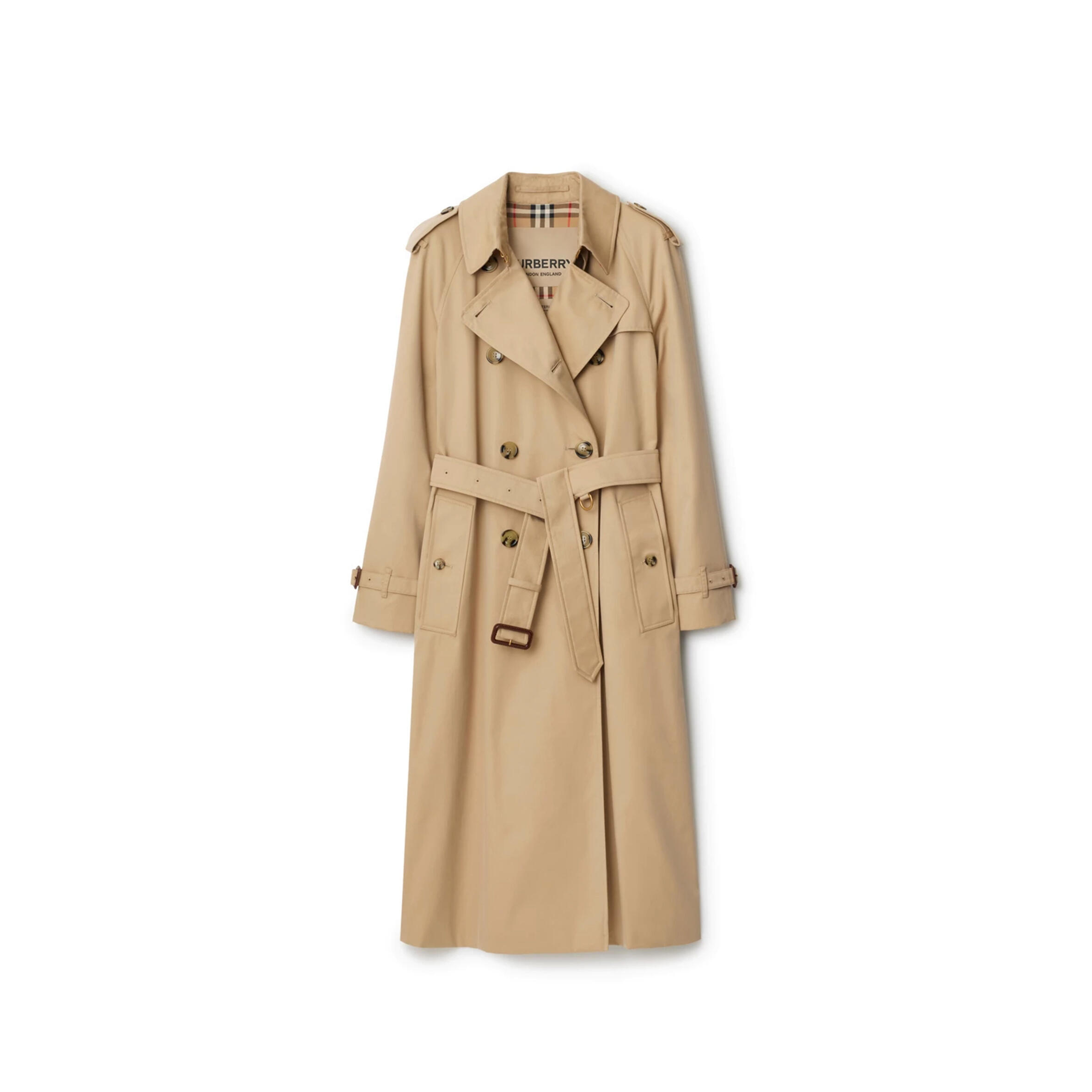 BURBERRY LONG WATERLOO HERITAGE TRENCH COAT 80794201